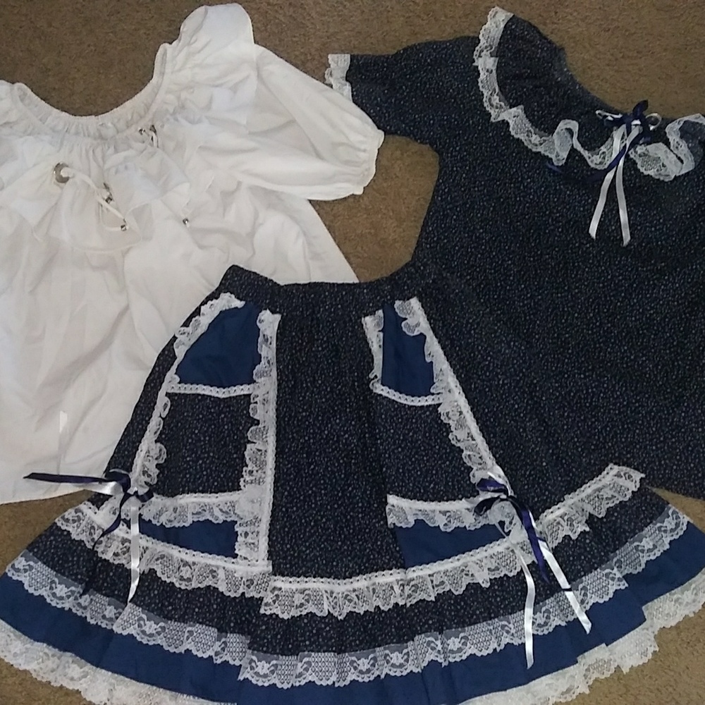 PRICE DROP Fun & Fancy Squaredance dress 1980